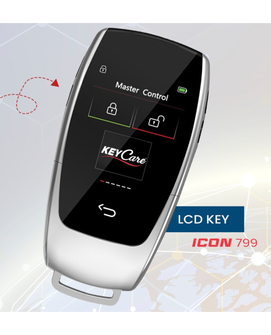 LCD Smart Key - Icon 799 Black